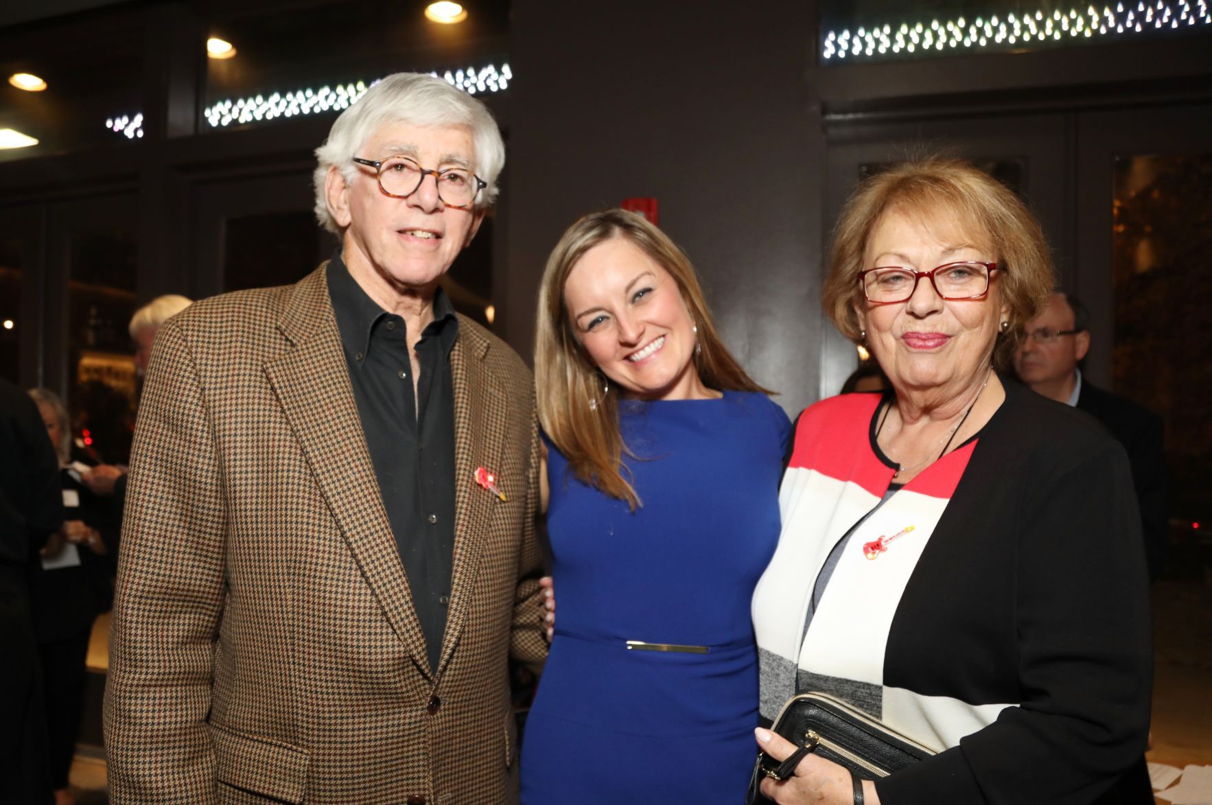 Peter Cohen, Liz Haynes, Gisela Cohen